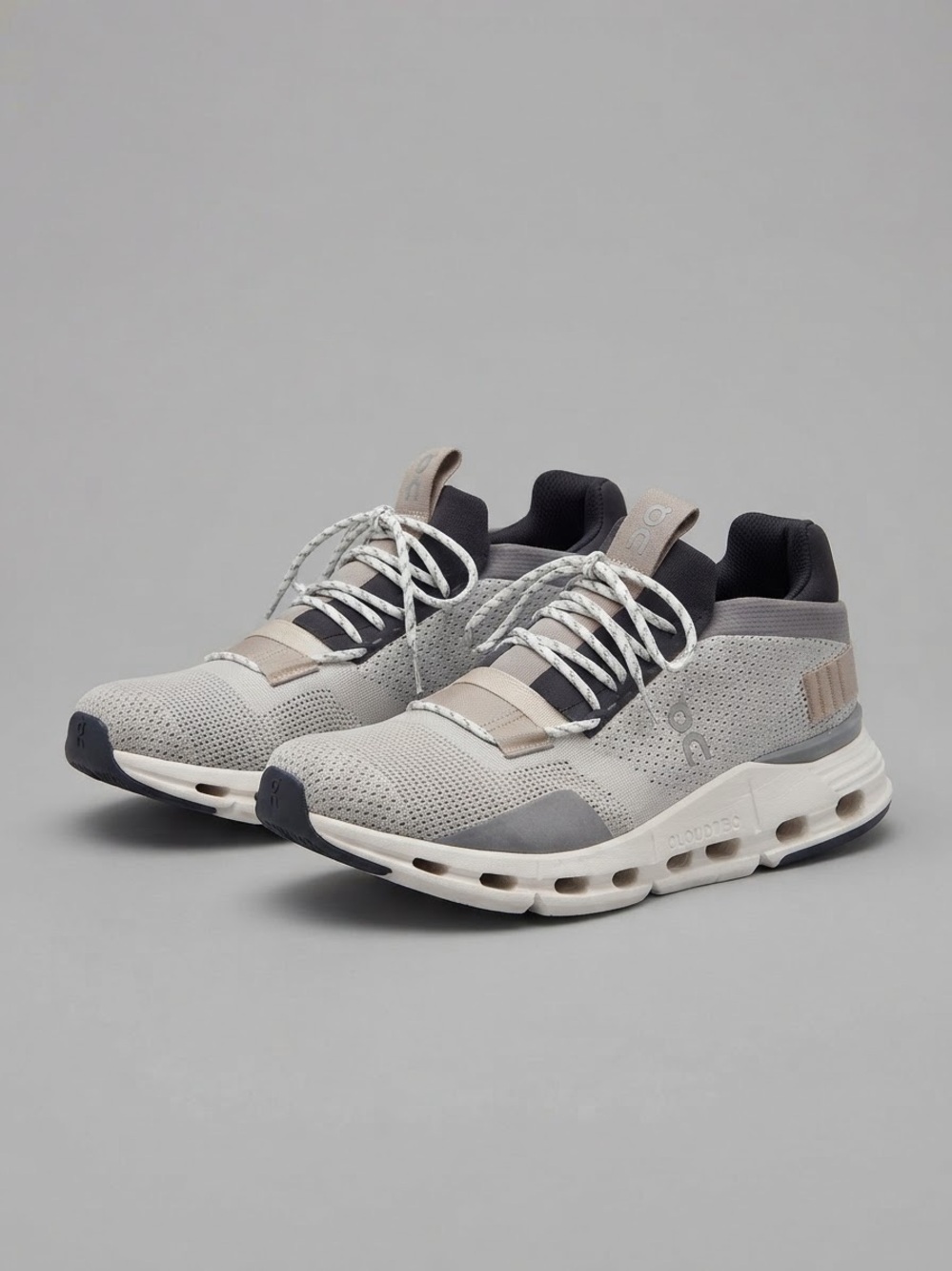 On Running Cloud Nova White Sand Sneakers - Women's US 7 / EU 38